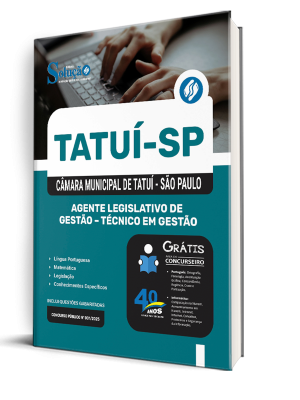 Apostila Câmara de Tatuí - SP 2025 - Agente Legislativo de Gestão - Técnico em Gestão - Imagem 2