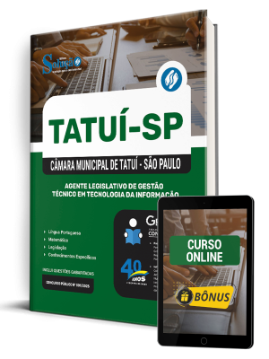 Apostila Câmara de Tatuí - SP 2025 - Agente Legislativo de Gestão – Técnico em Tecnologia da Informação - Imagem 1