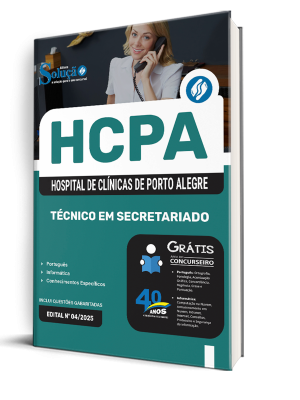 Apostila HCPA 2025 - Técnico em Secretariado - Imagem 2