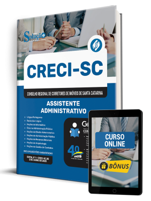 Apostila CRECI-SC 2025 - Assistente Administrativo - Imagem 1