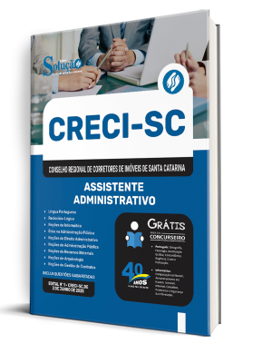 Apostila CRECI-SC 2025 - Assistente Administrativo - Imagem 2