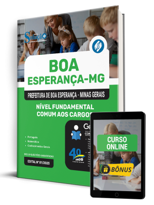 Apostila Prefeitura de Boa Esperança - MG 2025 - Nível Fundamental - Comum aos Cargos - Imagem 1