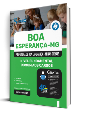 Apostila Prefeitura de Boa Esperança - MG 2025 - Nível Fundamental - Comum aos Cargos - Imagem 2