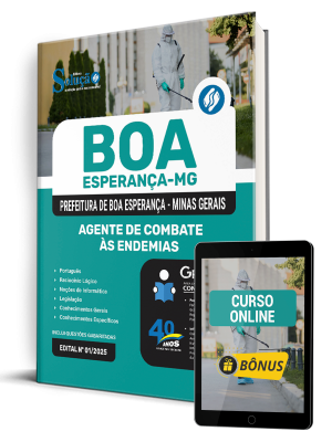 Apostila Prefeitura de Boa Esperança - MG 2025 - Agente de Combate às Endemias - Imagem 1