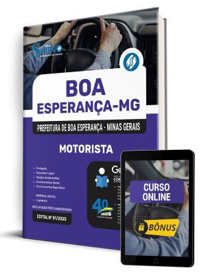 Apostila Prefeitura de Boa Esperança - MG 2025 - Motorista - Imagem 1