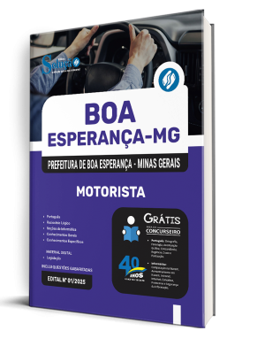 Apostila Prefeitura de Boa Esperança - MG 2025 - Motorista - Imagem 2