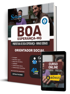 Apostila Prefeitura de Boa Esperança - MG 2025 - Orientador Social - Imagem 1