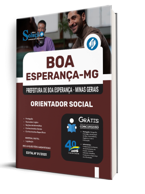 Apostila Prefeitura de Boa Esperança - MG 2025 - Orientador Social - Imagem 2