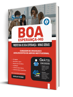 Apostila Prefeitura de Boa Esperança - MG 2025 - Cuidador de Crianças e Adolescentes de Abrigo Institucional - Imagem 2