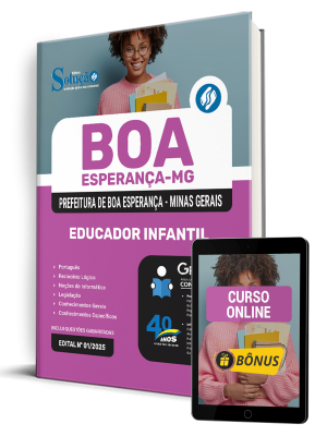 Apostila Prefeitura de Boa Esperança - MG 2025 - Educador Infantil - Imagem 1