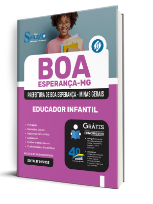 Apostila Prefeitura de Boa Esperança - MG 2025 - Educador Infantil - Imagem 2