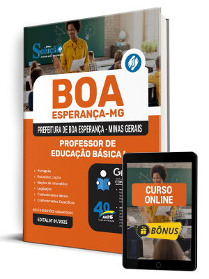 Apostila Prefeitura de Boa Esperança - MG 2025 - Professor de Educação Básica I - Imagem 1