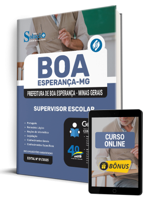Apostila Prefeitura de Boa Esperança - MG 2025 - Supervisor Escolar - Imagem 1