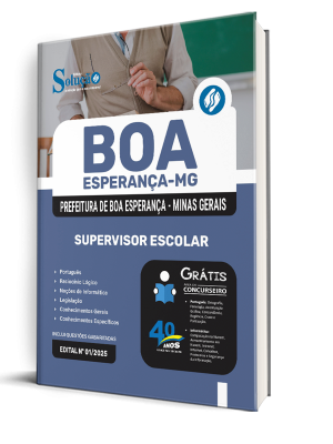 Apostila Prefeitura de Boa Esperança - MG 2025 - Supervisor Escolar - Imagem 2