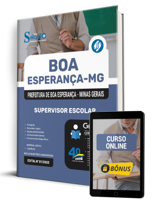 Apostila Prefeitura de Boa Esperança - MG 2025 - Supervisor Escolar - Imagem 1