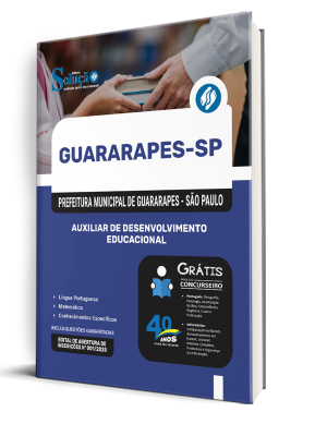 Apostila Prefeitura de Guararapes - SP 2025 - Auxiliar de Desenvolvimento Educacional - Imagem 2