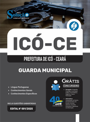 Apostila Prefeitura de Icó - CE 2025 - Guarda Municipal - Imagem 3