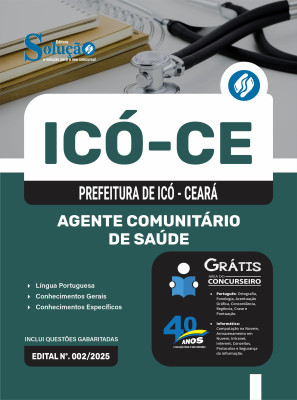 Apostila Prefeitura de Icó - CE 2025 - Agente Comunitário de Saúde - Imagem 3