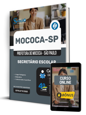 Apostila Prefeitura de Mococa - SP 2025 - Secretário Escolar - Imagem 1