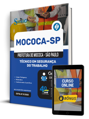 Apostila Prefeitura de Mococa - SP 2025 - Técnico em Segurança do Trabalho - Imagem 1