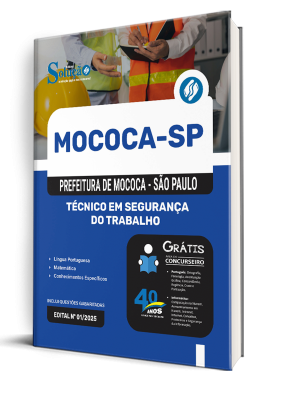 Apostila Prefeitura de Mococa - SP 2025 - Técnico em Segurança do Trabalho - Imagem 2