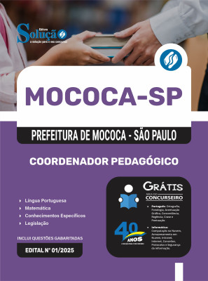 Apostila Prefeitura de Mococa - SP 2025 - Coordenador Pedagógico - Imagem 3