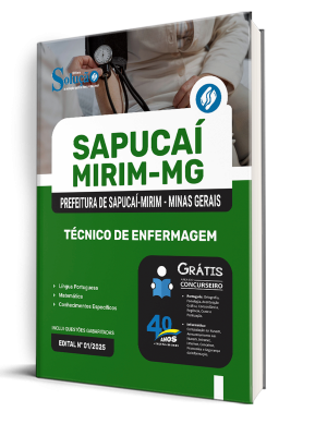 Apostila Prefeitura de Sapucaí-Mirim - MG 2025 - Técnico de Enfermagem - Imagem 2