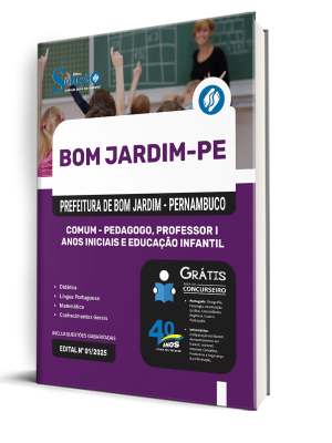 Apostila Prefeitura de Bom Jardim - PE 2025 - Comum - Pedagogo, Professor I - Anos Iniciais e Educação Infantil - Imagem 2
