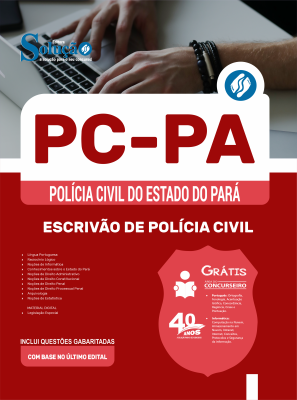 Apostila PC-PA 2025 - Escrivão de Polícia Civil - Imagem 3