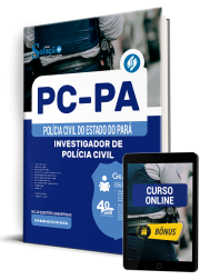 Capa Apostila PC-PA 2025 - Investigador de Polícia Civil