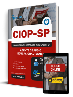 Apostila CIOP 2025 - Agente De Apoio Educacional - SEMEC - Imagem 1
