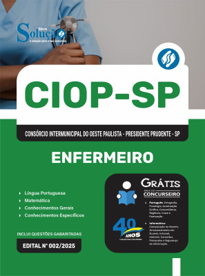 Apostila CIOP 2025 - Enfermeiro - Imagem 3