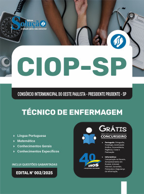 Apostila CIOP 2025 - Técnico de Enfermagem - Imagem 3