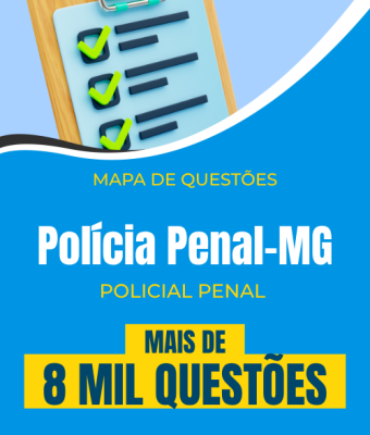 Mapa de Questões Online - Polícia Penal-MG - Policial Penal  - 8 Mil Questões  - Imagem 1