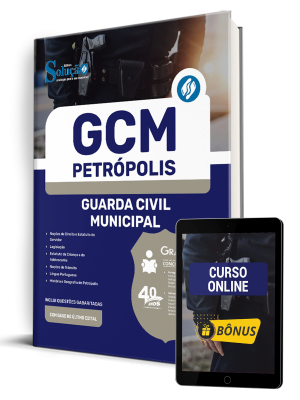 Apostila Prefeitura de Petrópolis - RJ 2025 - Guarda Civil Municipal - Imagem 1