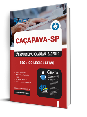 Apostila Câmara de Caçapava - SP 2025 - Técnico Legislativo - Imagem 2