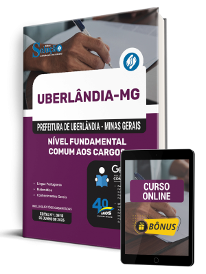 Apostila Prefeitura de Uberlândia - MG 2025 - Nível Fundamental - Comum aos Cargos - Imagem 1