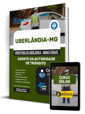 Apostila Prefeitura de Uberlândia - MG 2025 - Agente da Autoridade de Trânsito - Imagem 1