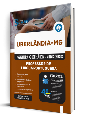 Apostila Prefeitura de Uberlândia - MG 2025 - Professor de Língua Portuguesa - Imagem 2