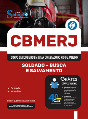 Apostila CBMERJ 2025 - Soldado - Busca e Salvamento - Imagem 3
