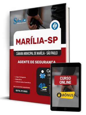 Apostila Câmara de Marília - SP 2025 - Agente de Segurança - Imagem 1