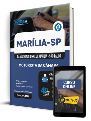 Apostila Câmara de Marília - SP 2025 - Motorista da Câmara - Imagem 1