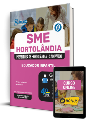 Apostila Prefeitura de Hortolândia - SP (SME Hortolândia) 2025 - Educador Infantil - Imagem 1