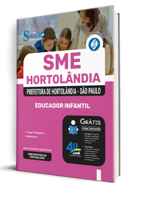 Apostila Prefeitura de Hortolândia - SP (SME Hortolândia) 2025 - Educador Infantil - Imagem 2