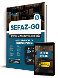 Capa Apostila SEFAZ-GO 2025 - Auditor-Fiscal da Receita Estadual