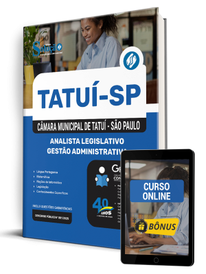 Apostila Câmara de Tatuí SP 2025 - Analista Legislativo - Gestão Administrativa - Imagem 1