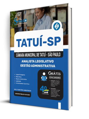 Apostila Câmara de Tatuí SP 2025 - Analista Legislativo - Gestão Administrativa - Imagem 2
