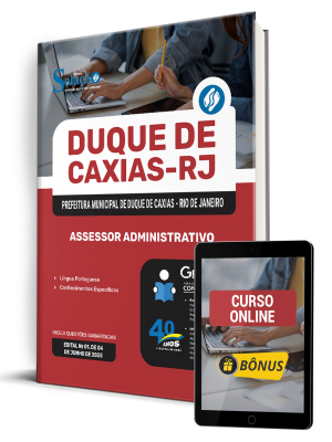 Apostila Prefeitura de Duque de Caxias - RJ 2025 - Assessor Administrativo - Imagem 1