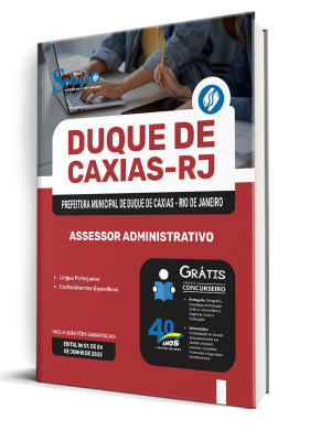 Apostila Prefeitura de Duque de Caxias - RJ 2025 - Assessor Administrativo - Imagem 2
