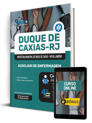 Apostila Prefeitura de Duque de Caxias - RJ 2025 - Auxiliar de Enfermagem - Imagem 1